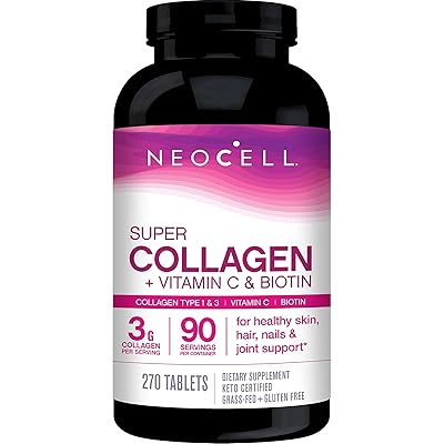 NeoCell Super Collagen + Vitamine C & Biotine - 360 Comprimés